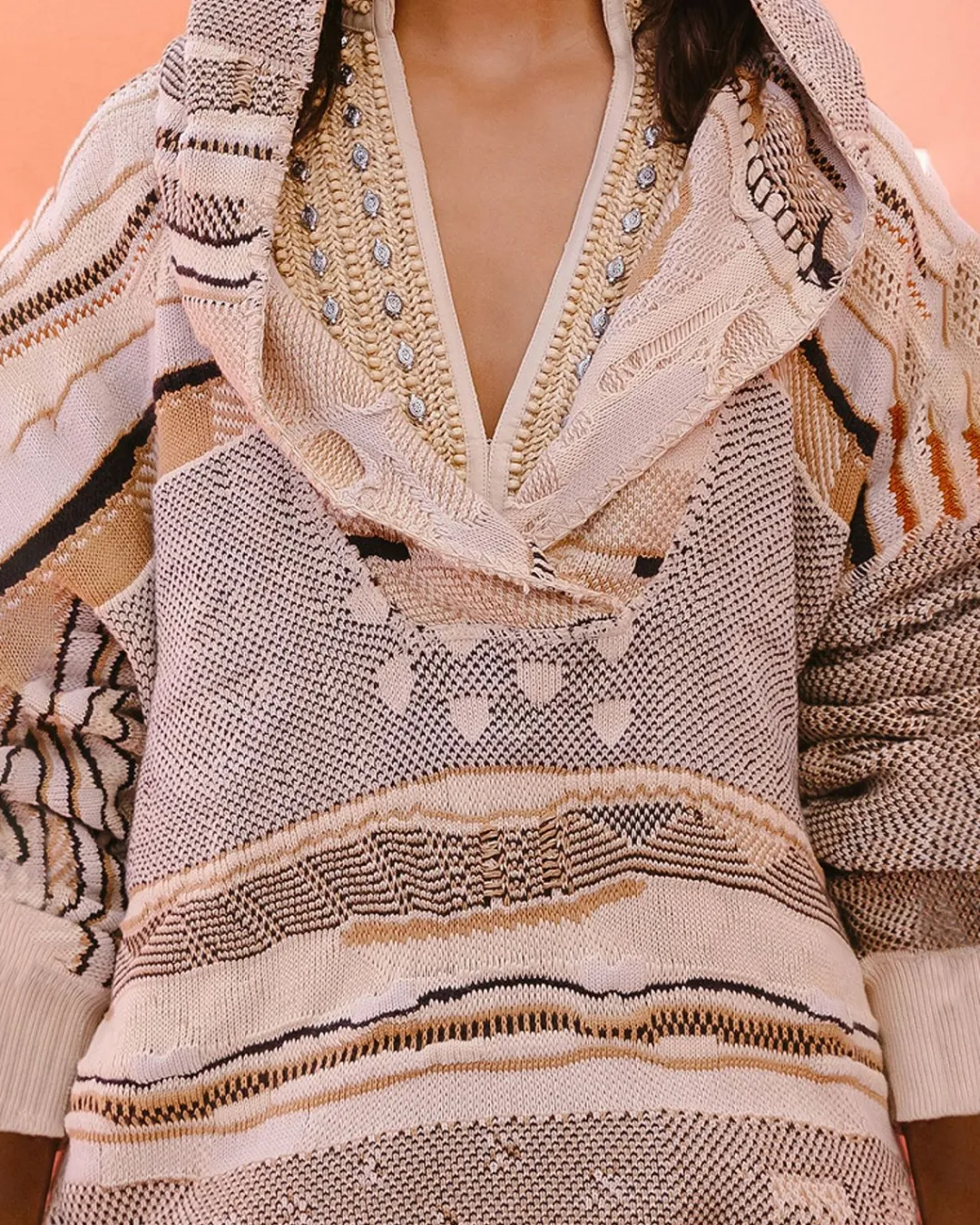 Pulls & Gilets>Mes Demoiselles Paris Pull Waki Ecru