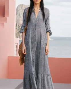 Robes & Jupes>Mes Demoiselles Paris Robe Damy Bleu