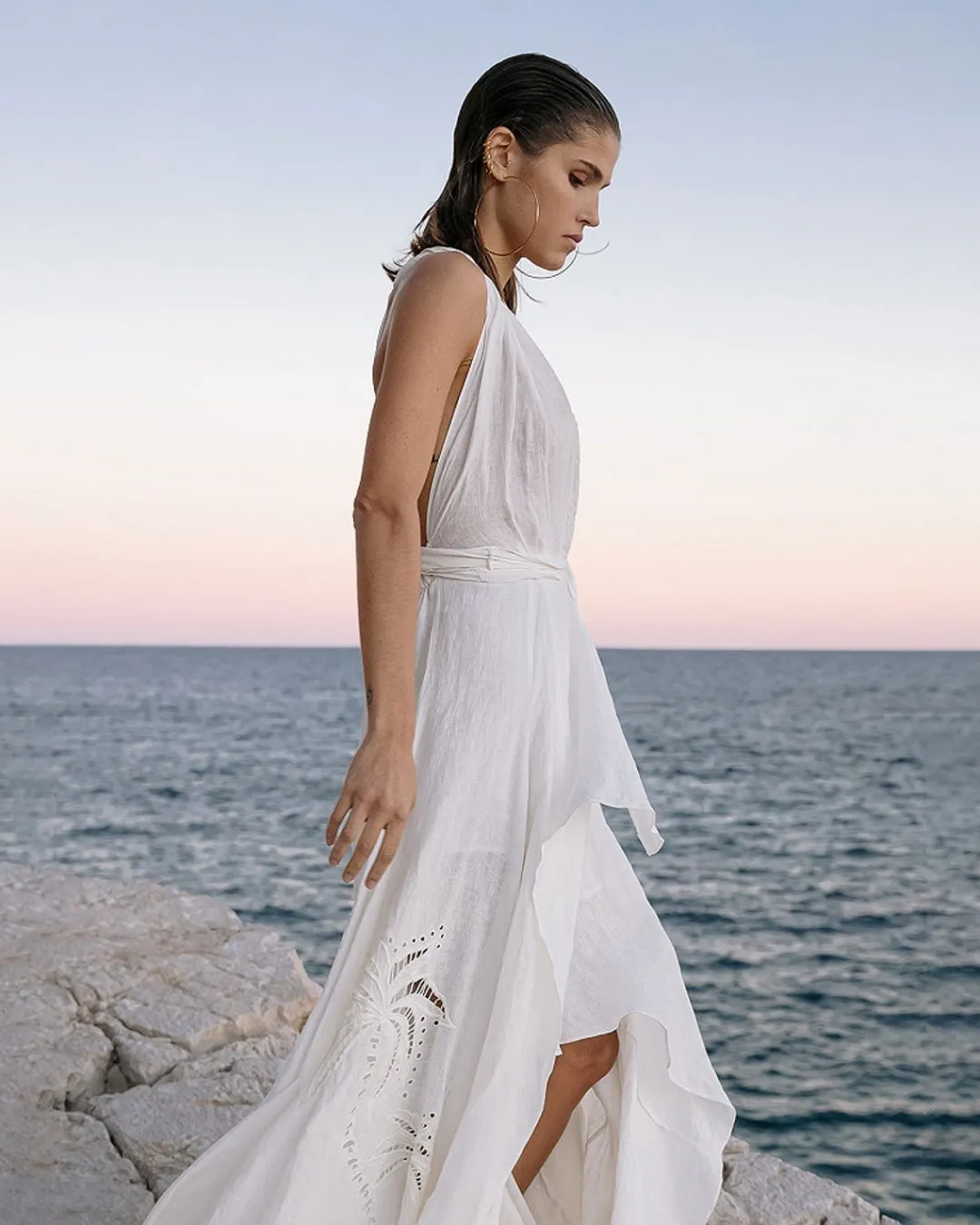 Robes & Jupes>Mes Demoiselles Paris Robe Doperni Blanc
