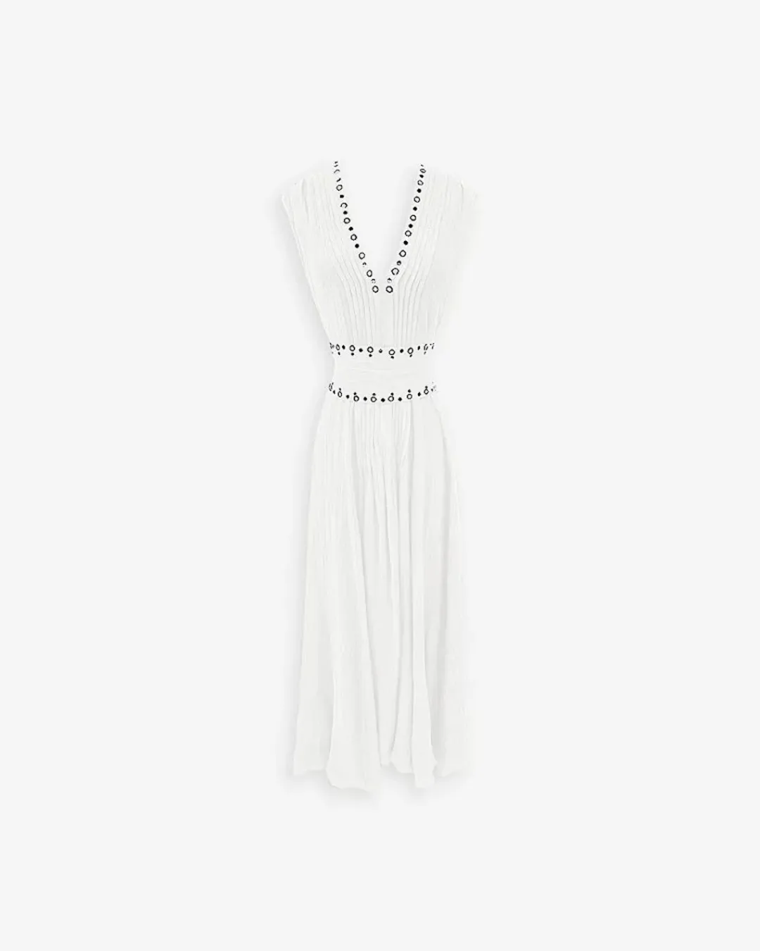 Robes & Jupes>Mes Demoiselles Paris Robe Galla Blanc Casse