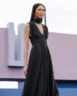 Robes & Jupes>Mes Demoiselles Paris Robe Galla Noir