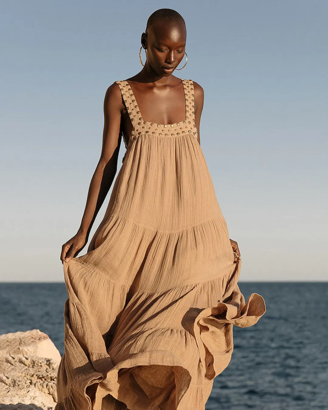 Robes & Jupes>Mes Demoiselles Paris Robe Gigi Sable