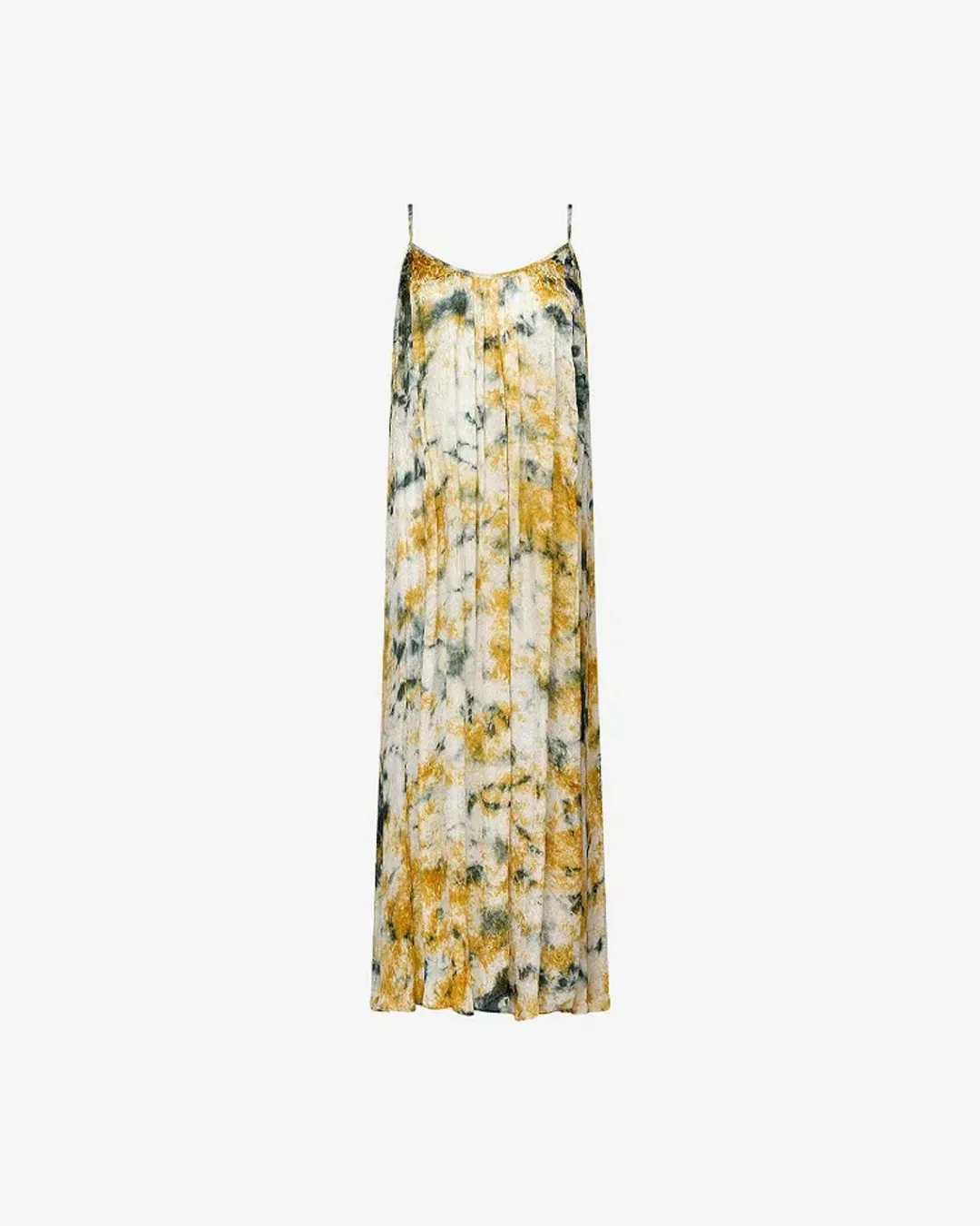 Robes & Jupes>Mes Demoiselles Paris Robe Ivol Kaki / Ocre