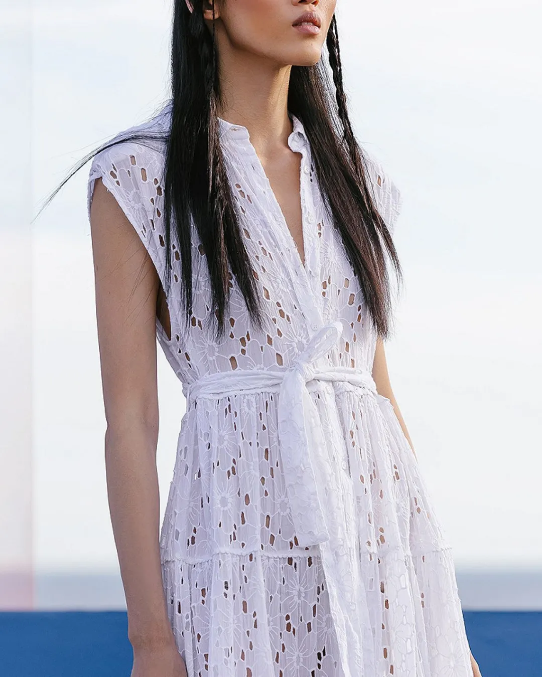Robes & Jupes>Mes Demoiselles Paris Robe Lacroix Blanc