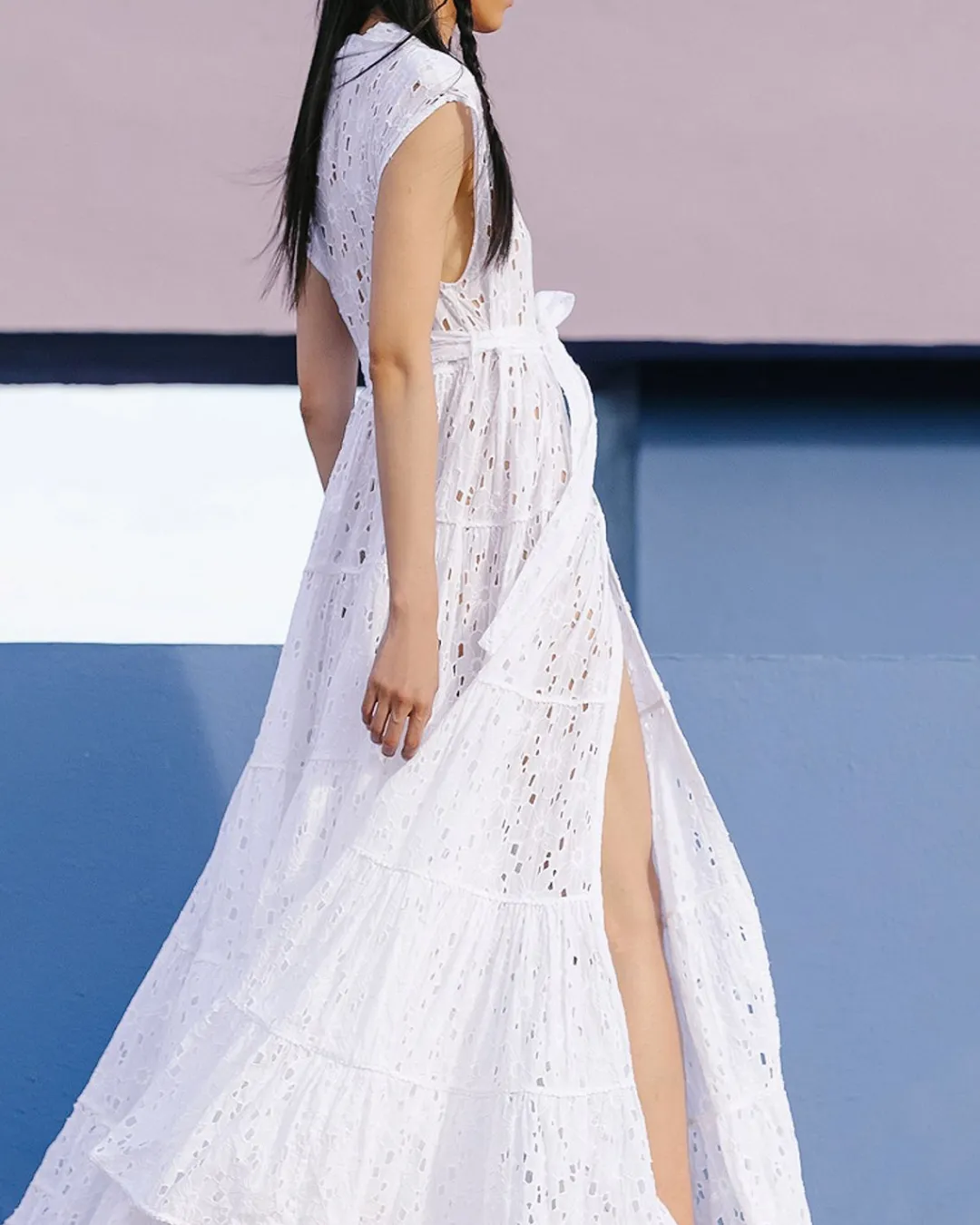 Robes & Jupes>Mes Demoiselles Paris Robe Lacroix Blanc