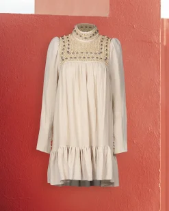 Robes & Jupes>Mes Demoiselles Paris Robe Narva Naturel