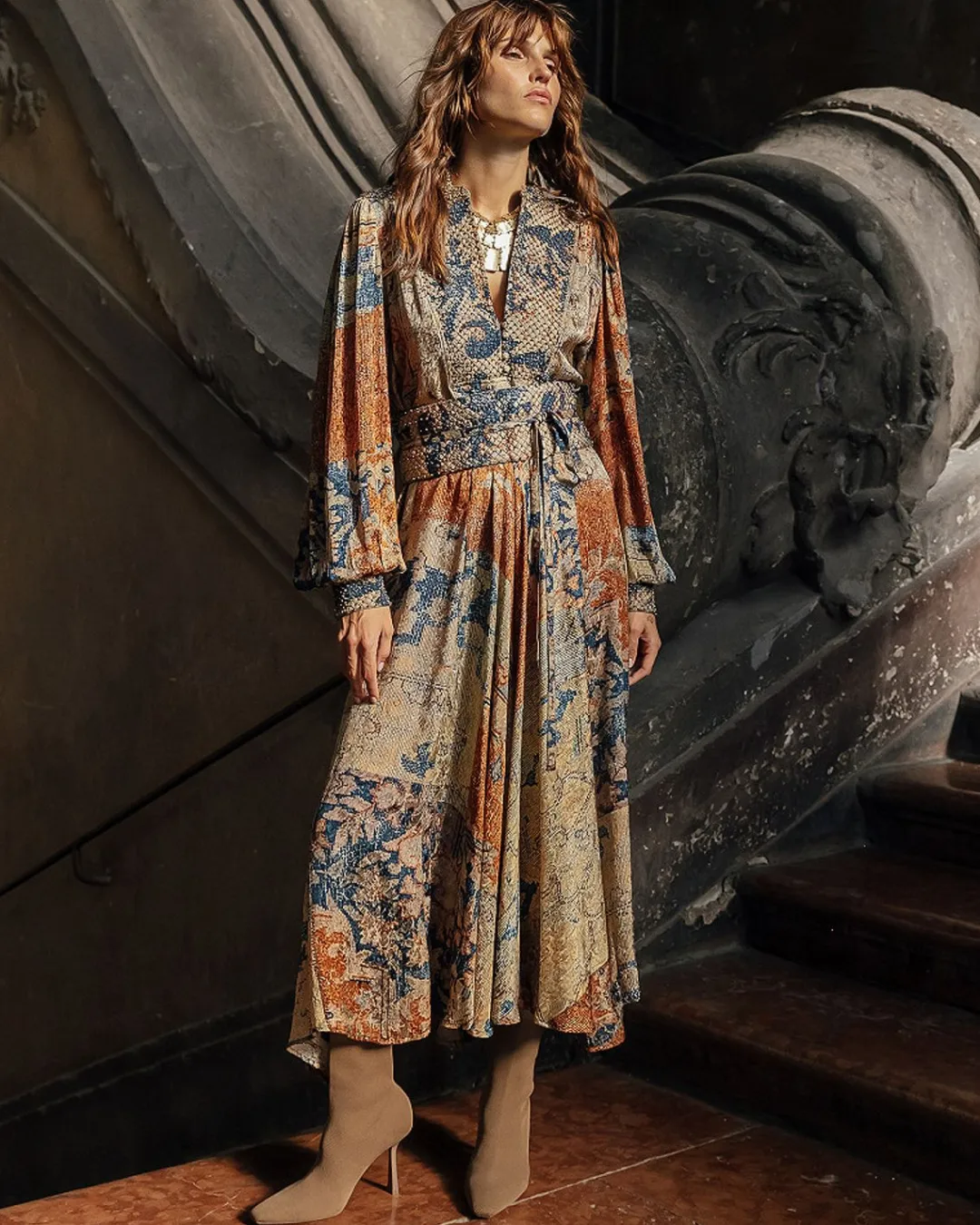 Robes & Jupes>Mes Demoiselles Paris Robe Nilah Multicolore