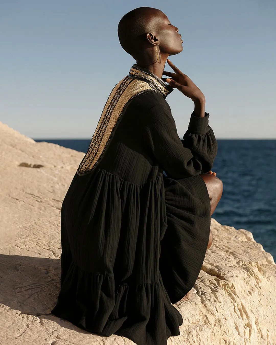 Robes & Jupes>Mes Demoiselles Paris Robe Noma Noir
