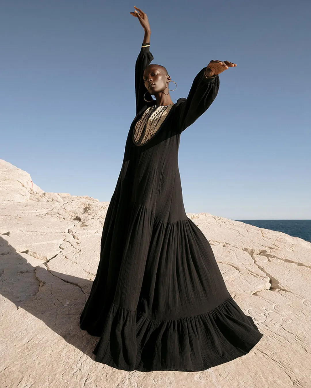 Robes & Jupes>Mes Demoiselles Paris Robe Nys Noir