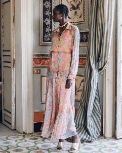 Robes & Jupes>Mes Demoiselles Paris Robe Odette Multicolore