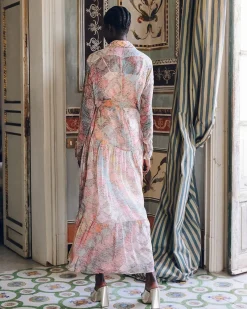 Robes & Jupes>Mes Demoiselles Paris Robe Odette Multicolore