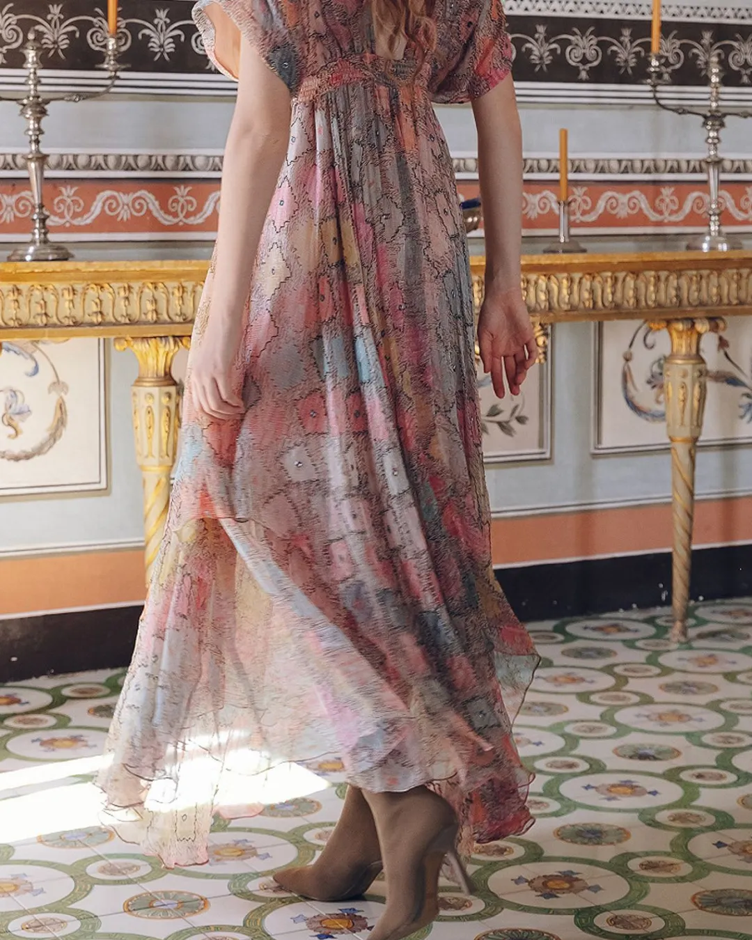 Robes & Jupes>Mes Demoiselles Paris Robe Ormay Multicolore