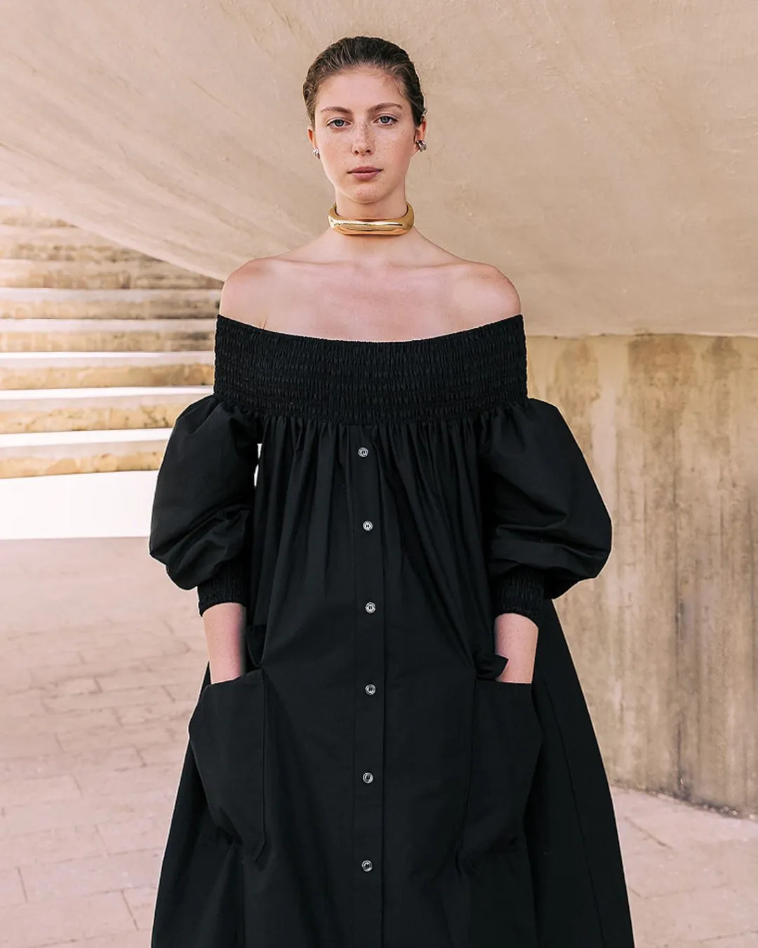 Robes & Jupes>Mes Demoiselles Paris Robe Parimar Noir