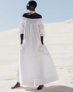 Robes & Jupes>Mes Demoiselles Paris Robe Parimar Blanc