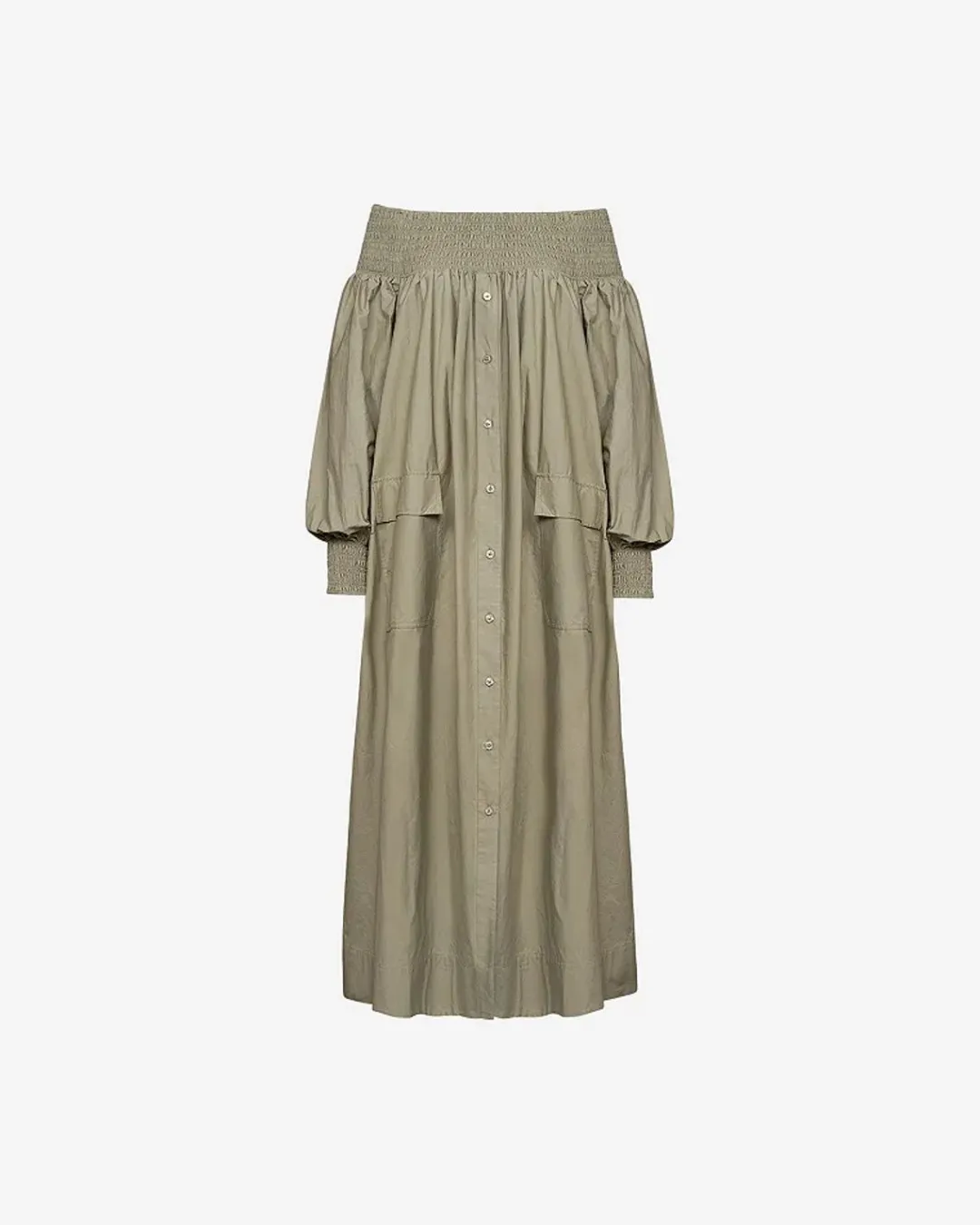 Robes & Jupes>Mes Demoiselles Paris Robe Parimar Kaki