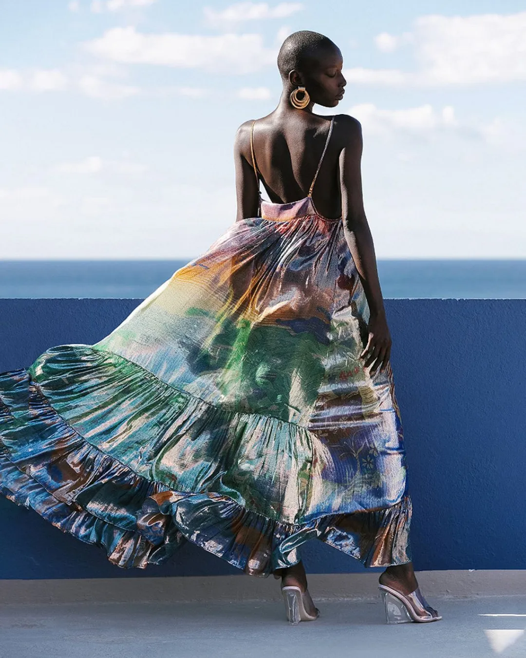 Robes & Jupes>Mes Demoiselles Paris Robe Rouna Imprime Multicolor