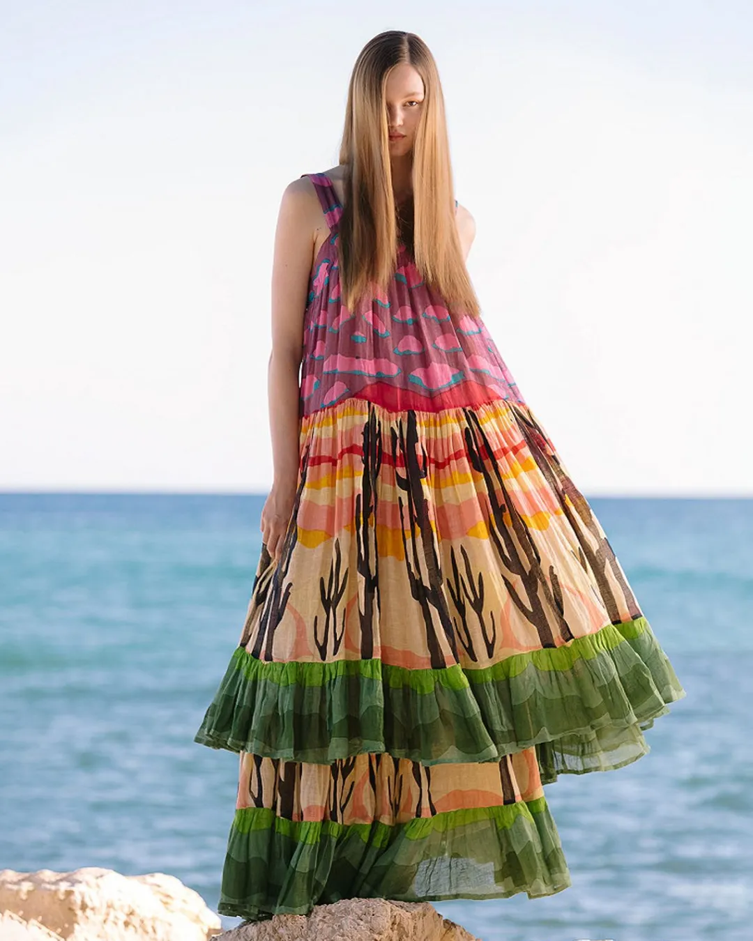 Robes & Jupes>Mes Demoiselles Paris Robe Sioux Multicolore