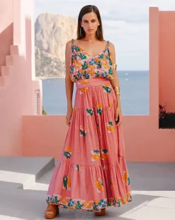 Robes & Jupes>Mes Demoiselles Paris Robe Willou Imprime Fleuri