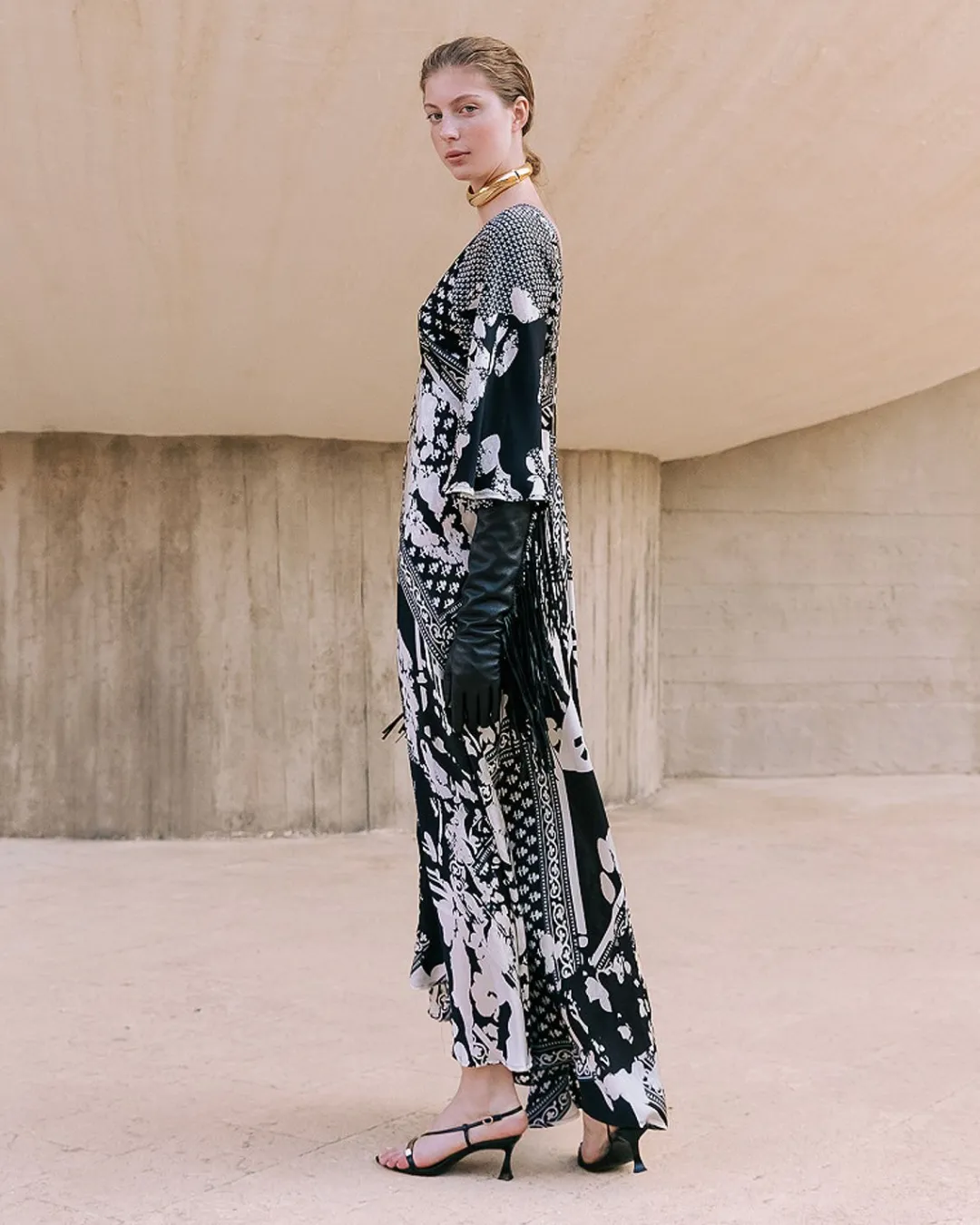 Robes & Jupes>Mes Demoiselles Paris Robe Wonda Noir / Blanc