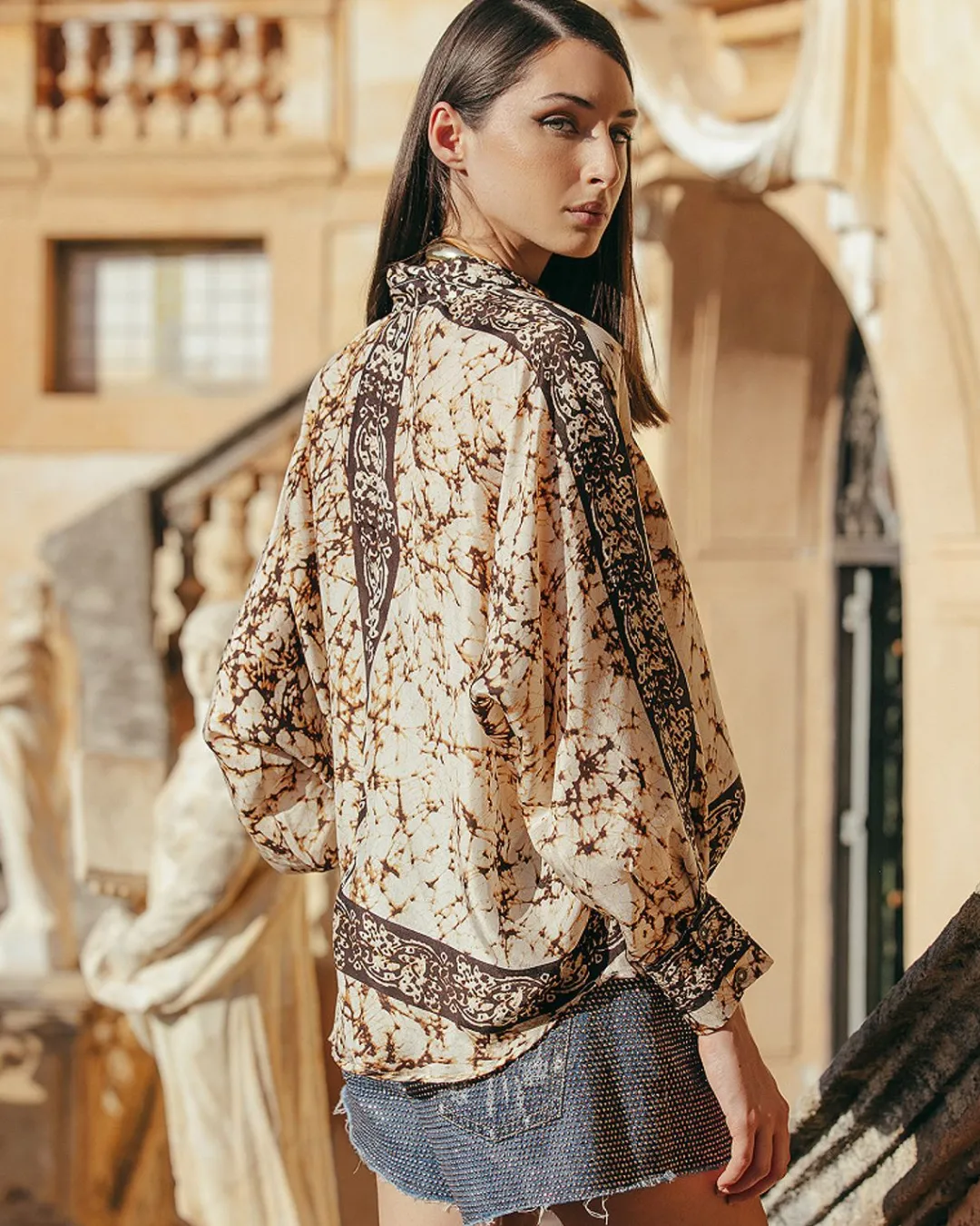 Pantalons>Mes Demoiselles Paris Short Jim Bleu