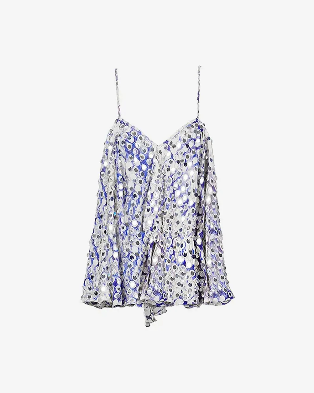 Chemises & Tops>Mes Demoiselles Paris Top Danou Bleu