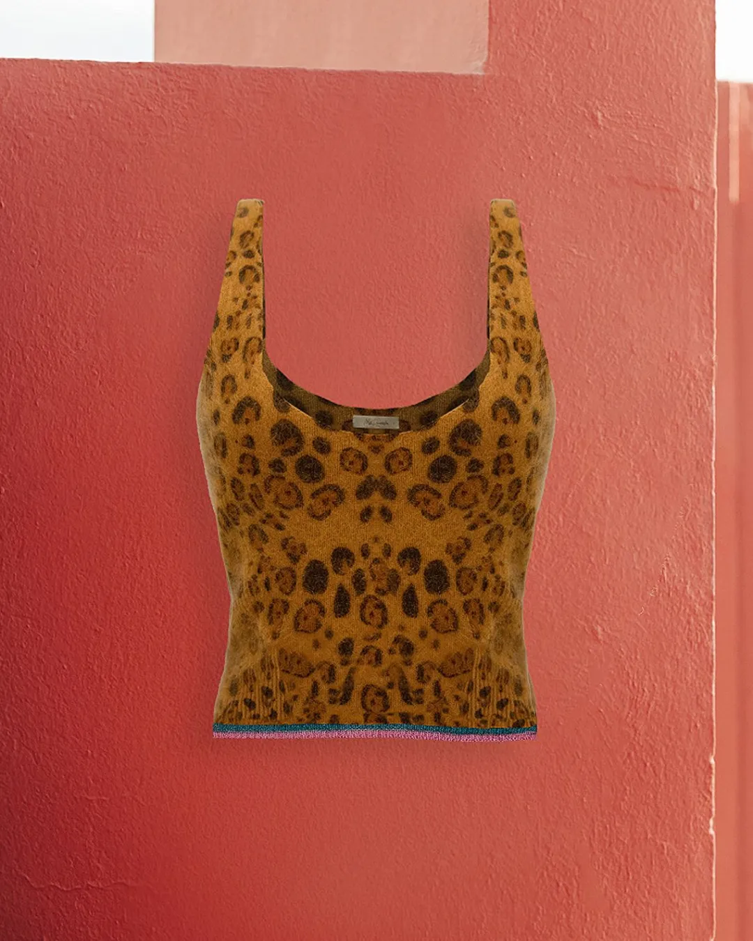 Chemises & Tops>Mes Demoiselles Paris Top Leonie Imprime Leopard