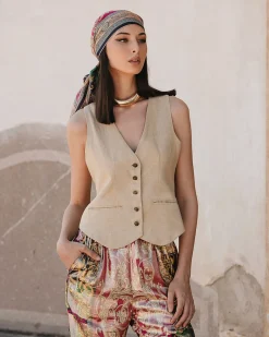 Manteaux & Vestes>Mes Demoiselles Paris Veste Garbo Or