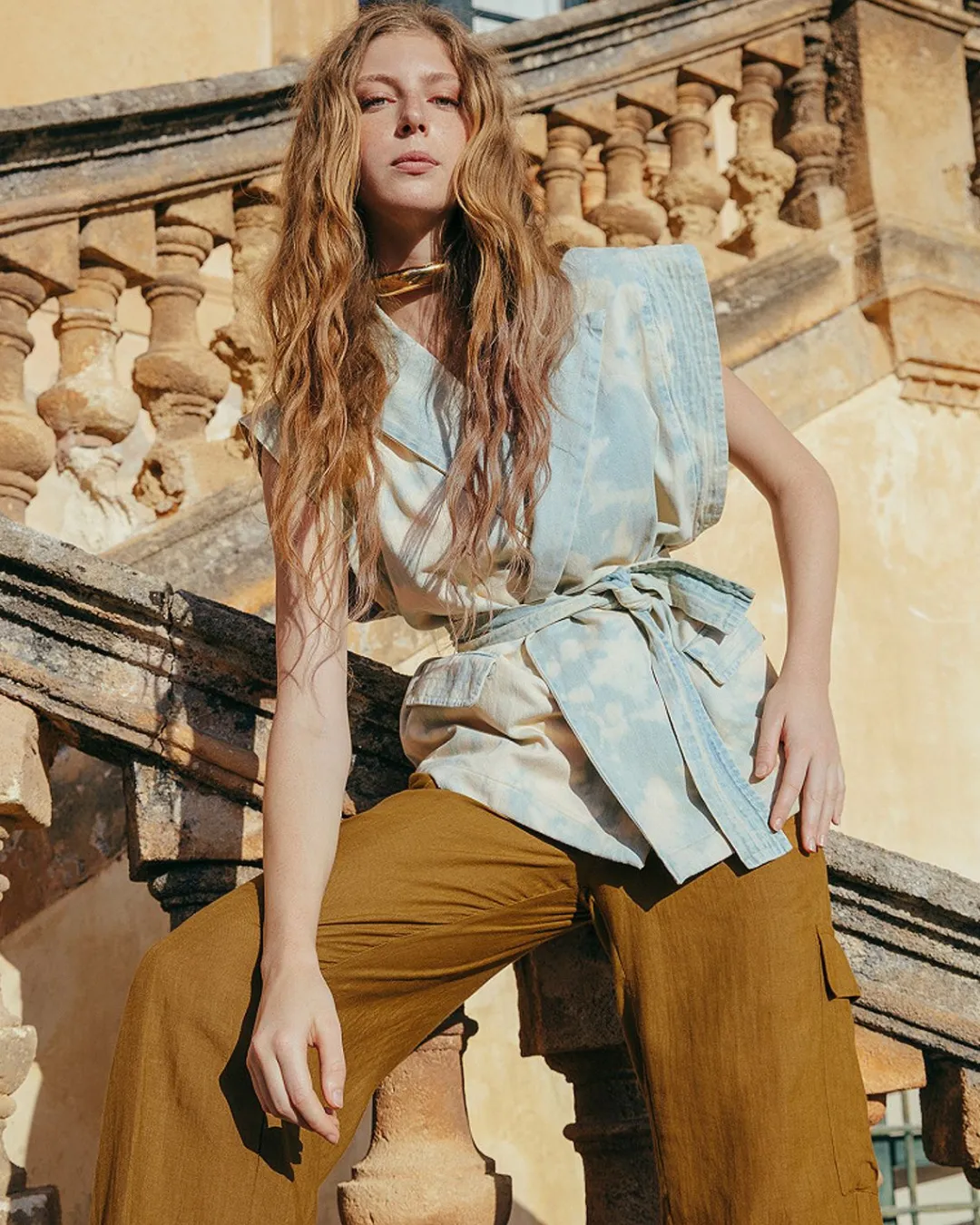 Manteaux & Vestes>Mes Demoiselles Paris Veste Ural Bleu
