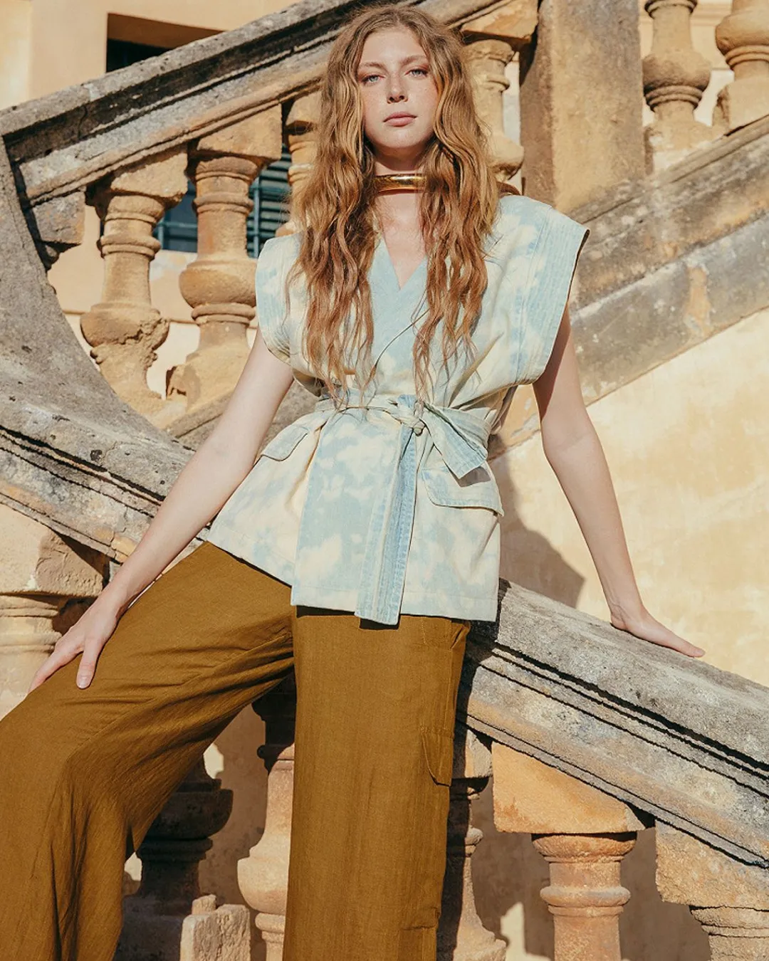 Manteaux & Vestes>Mes Demoiselles Paris Veste Ural Bleu