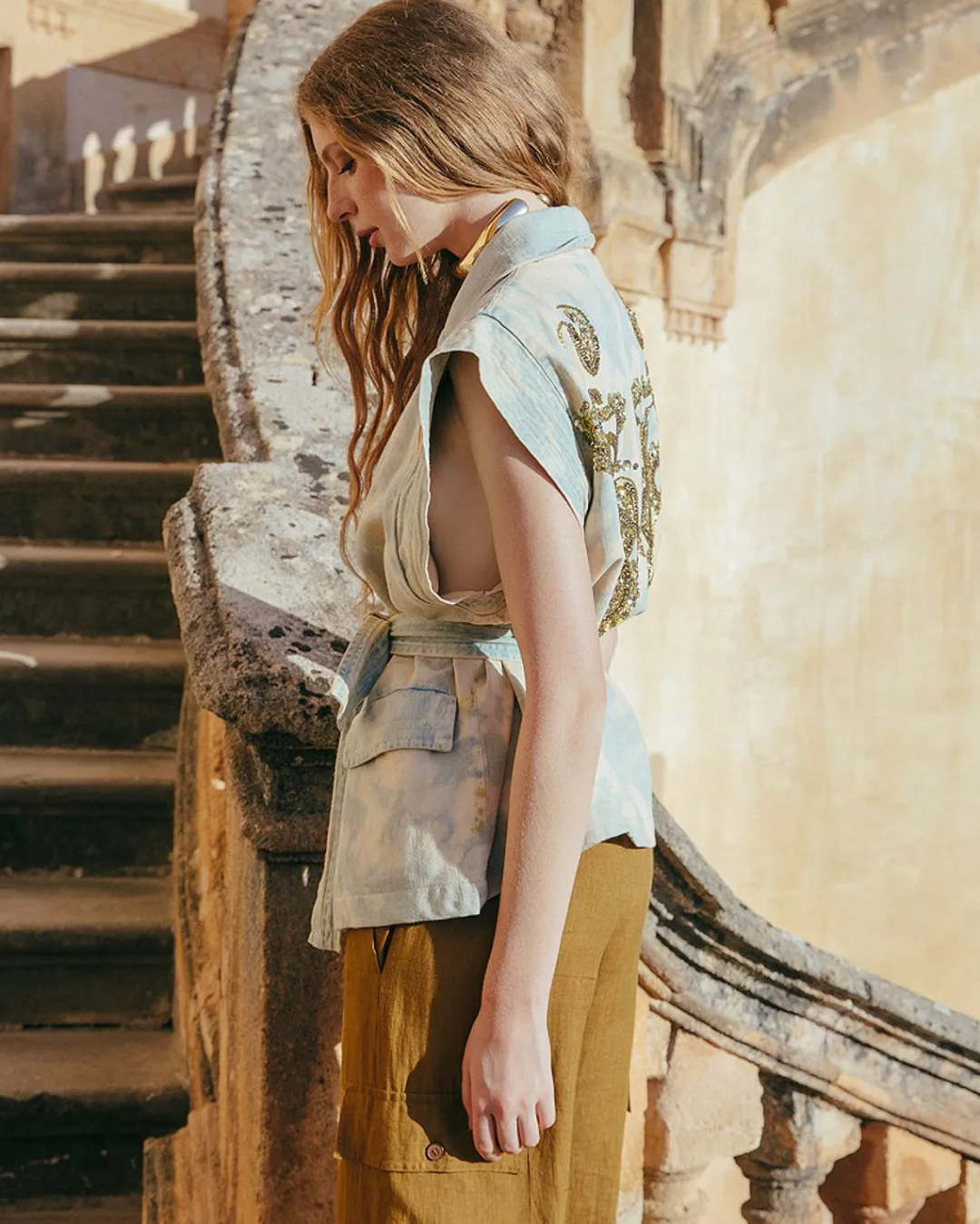 Manteaux & Vestes>Mes Demoiselles Paris Veste Ural Bleu