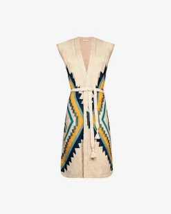 Manteaux & Vestes>Mes Demoiselles Paris Veste Zura Beige